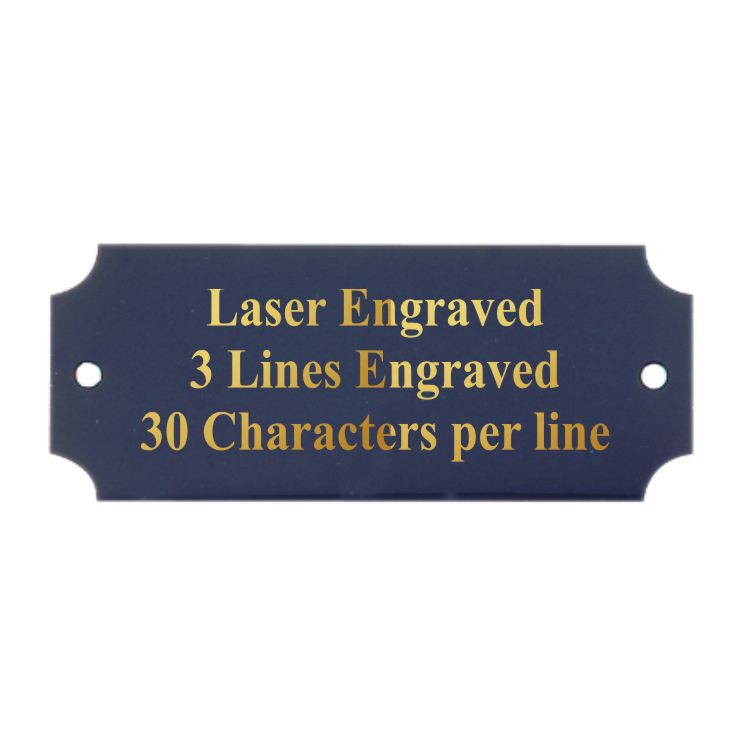Perpetual Plaque - 12" x 16" | Engraved Walnut Shield Plaque with 24 Black Brass Plates Decade Awards