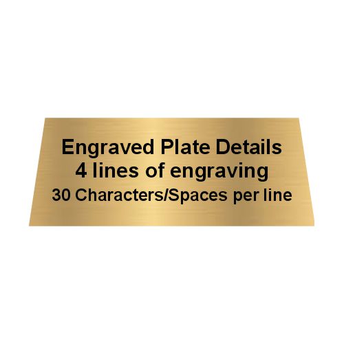 Baseball Trophy, 3D Star Resin | Engraved Baseball Award - 6 Inch Tall Decade Awards
- Engraved Plate