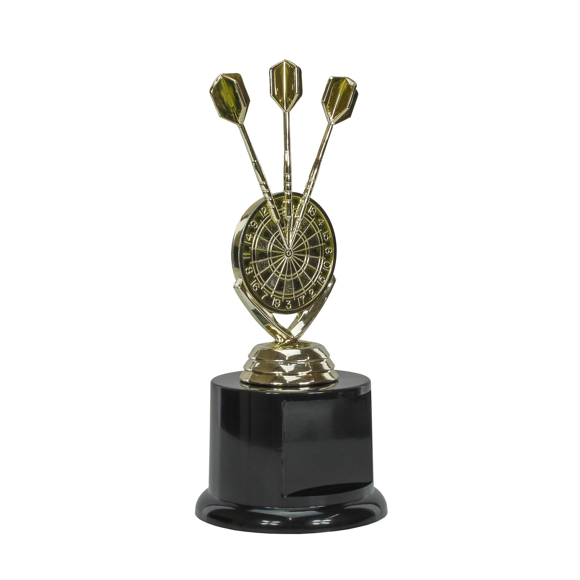 Darts Trophy - 6.75 Inch | Engraved Bullseye Award Decade Awards