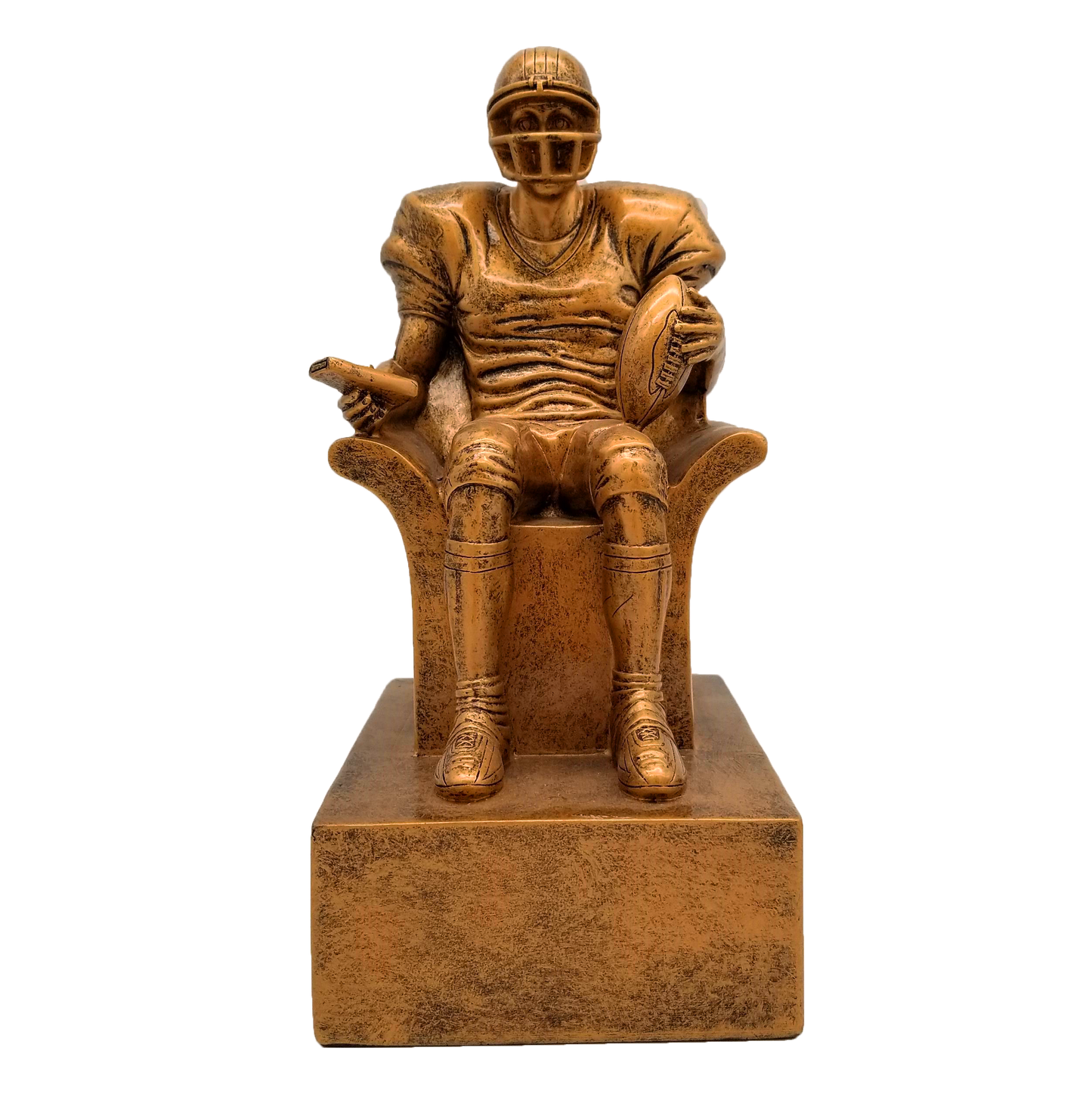 Personalized Fantasy Football Armchair Quarterback Trophy - FFL Award - 6 or 9 Inch
