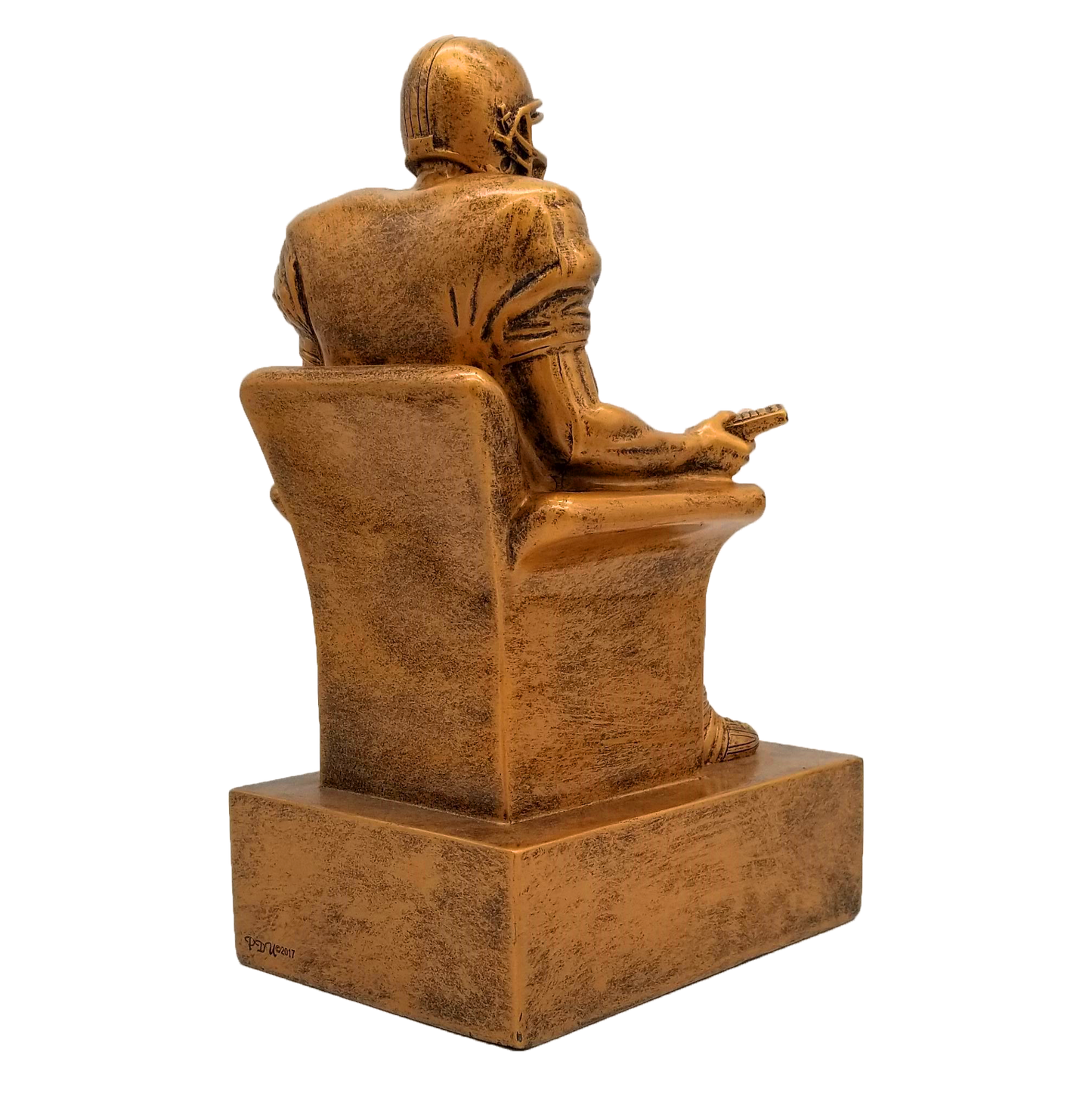 Personalized Fantasy Football Armchair Quarterback Trophy - FFL Award - 6 or 9 Inch