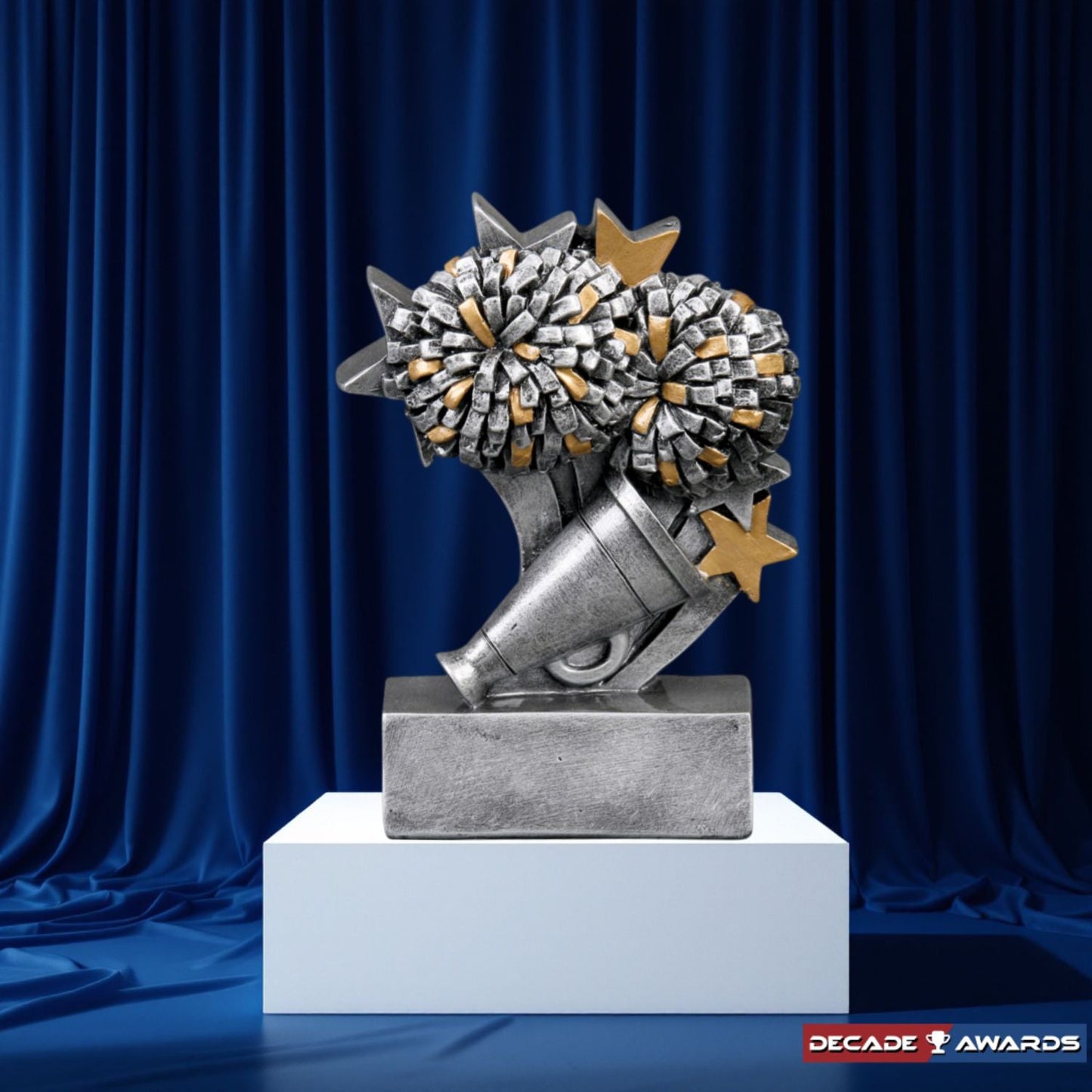 Dance Star Blast Trophy | Engraved Dancer Award - 4.75 Inch Tall Decade Awards