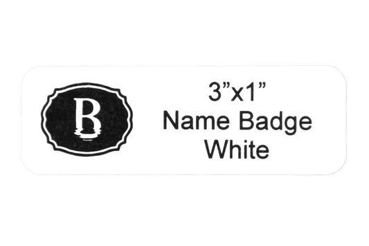 White Aluminum Plate | Dye Sublimated Full Color | Personalized Engraved Plate | Adhesive Backing | 2 Sizes
