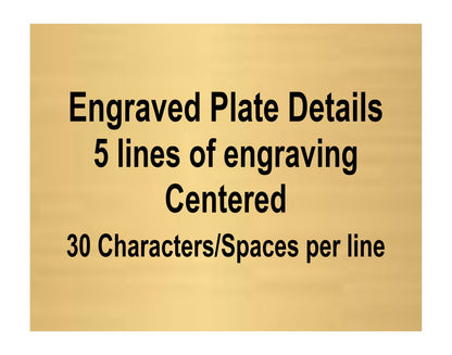 American Eagle Trophy | Gold Finish | Personalized Eagle Award | 9.75, 12 or 14 Inches Tall