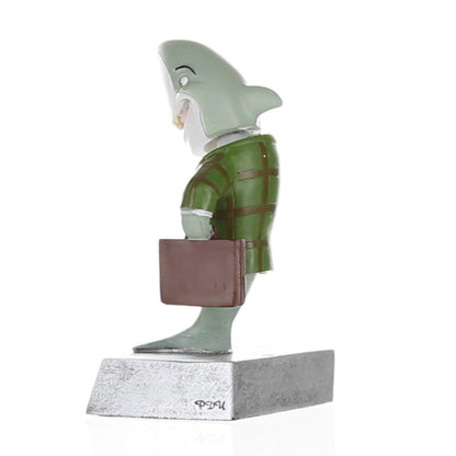 Sales Shark Bobblehead Trophy | Engraved Corporate Deal Maker Award - 5.5 Inch Tall  Decade Awards