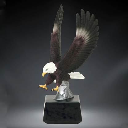Eagle Trophy | Personalized Eagle Strike Award | 10 Inches Tall