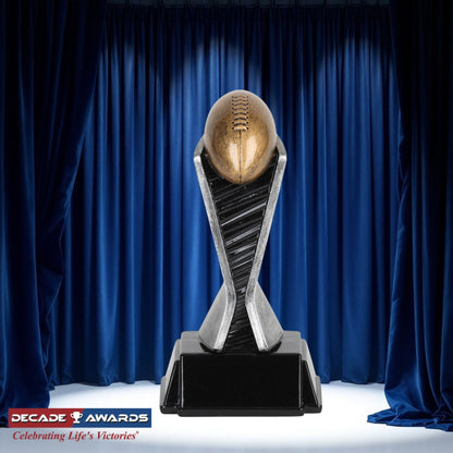 Personalized Football Trophy - World Class Tower Football Award - 6, 8 or 12 Inch