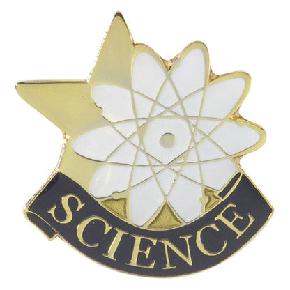 Science Lapel Pin – Academic Achievement Pin for Jackets, Backpacks & Sashes Decade Awards