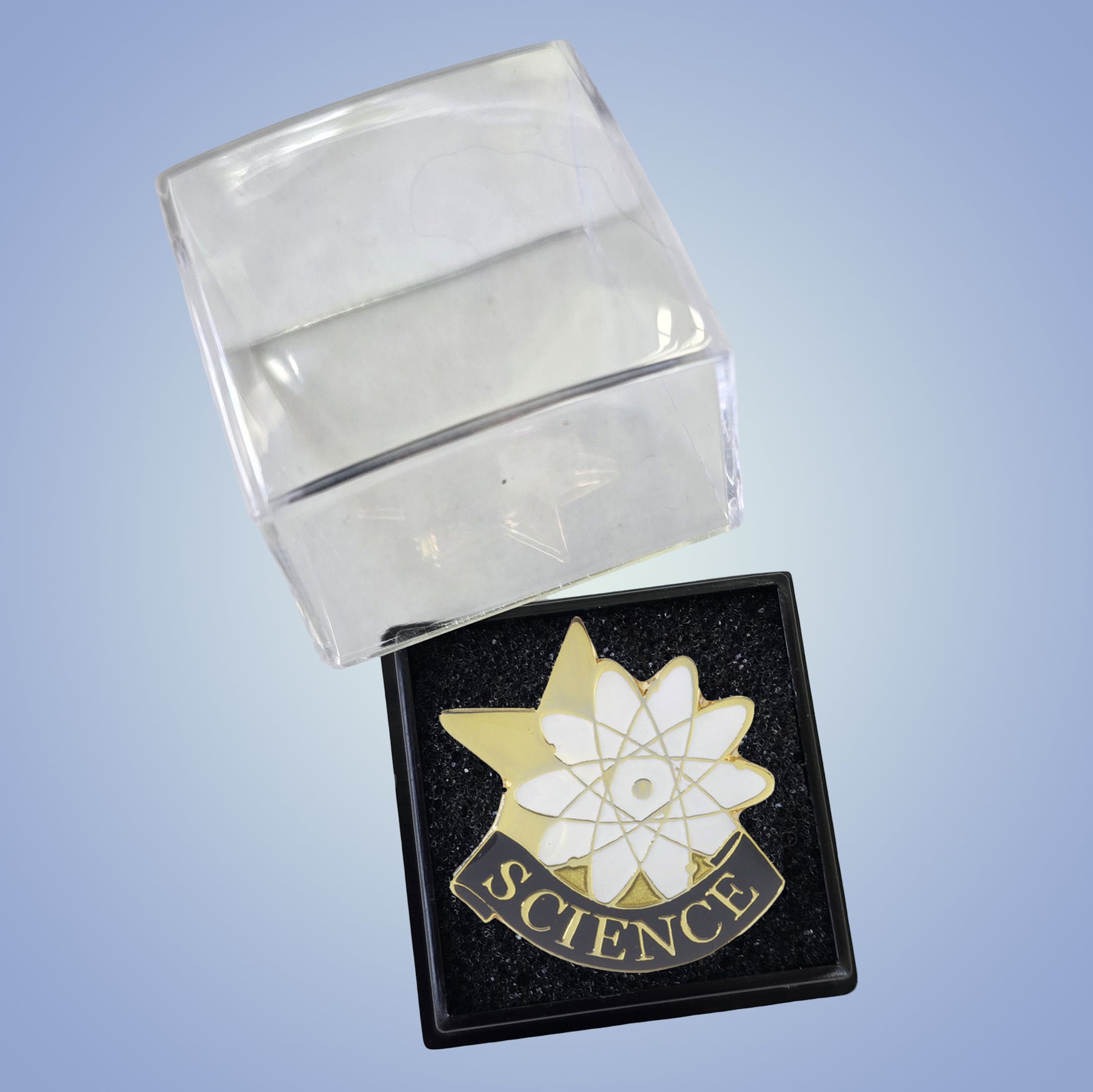 Science Lapel Pin – Academic Achievement Pin for Jackets, Backpacks & Sashes Decade Awards
