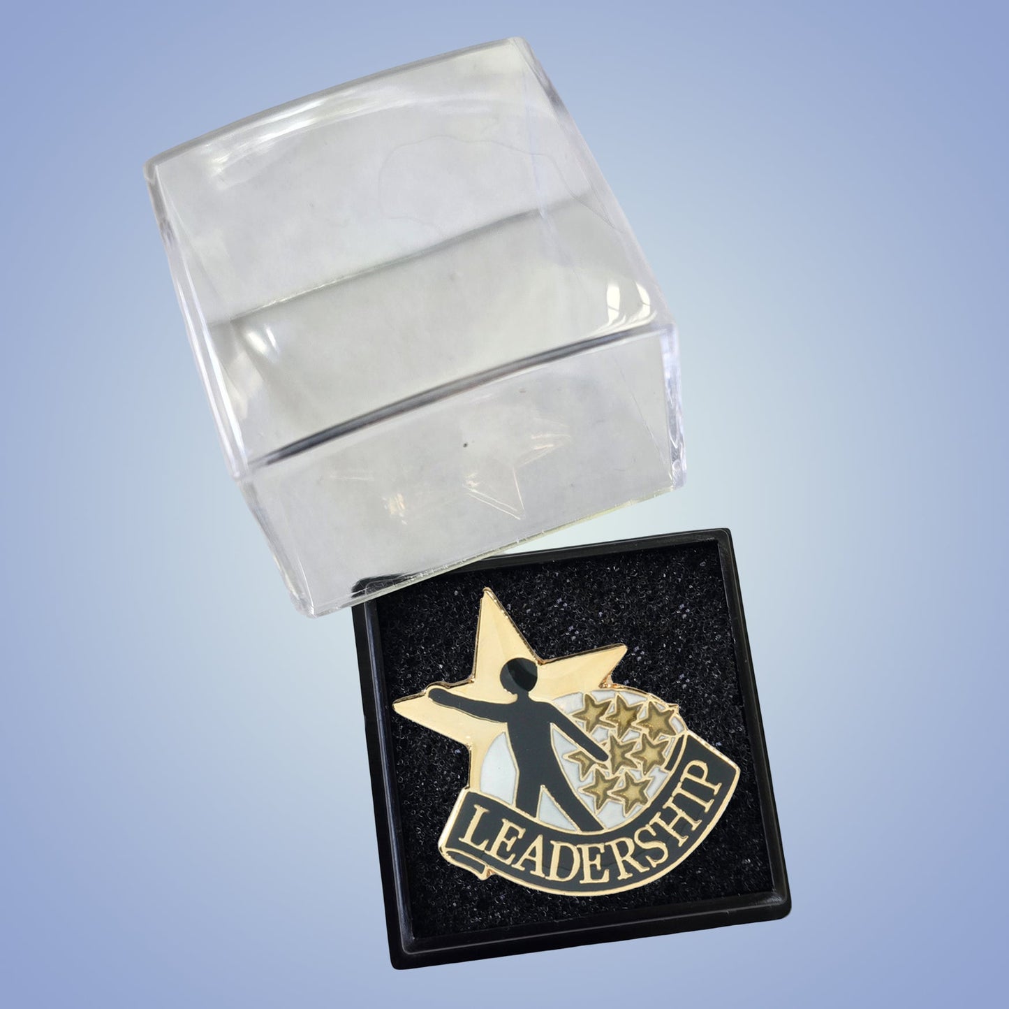 Leadership Lapel Pin – Academic Achievement Pin for Jackets, Backpacks & Sashes Decade Awards