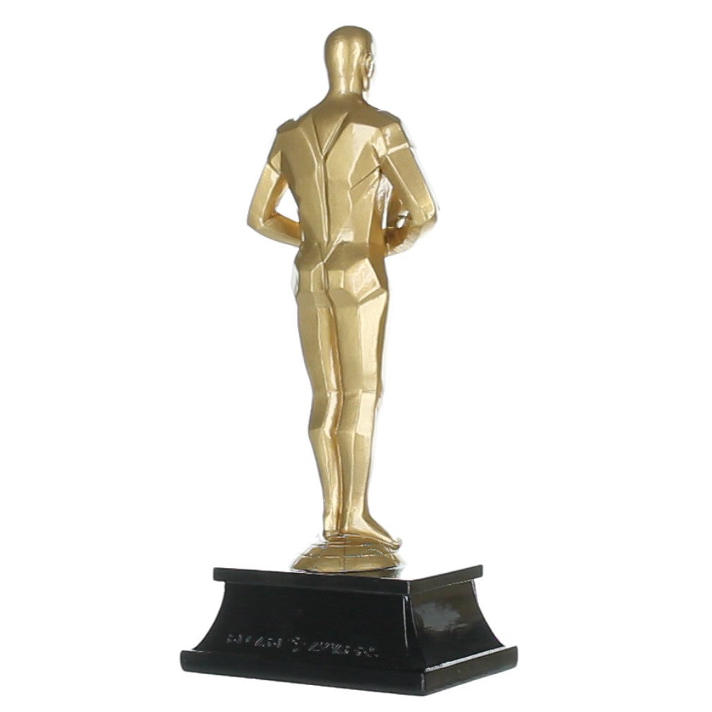 Achievement Trophy, Male | Gold Male Statue Award - 8 Inch Tall Decade Awards