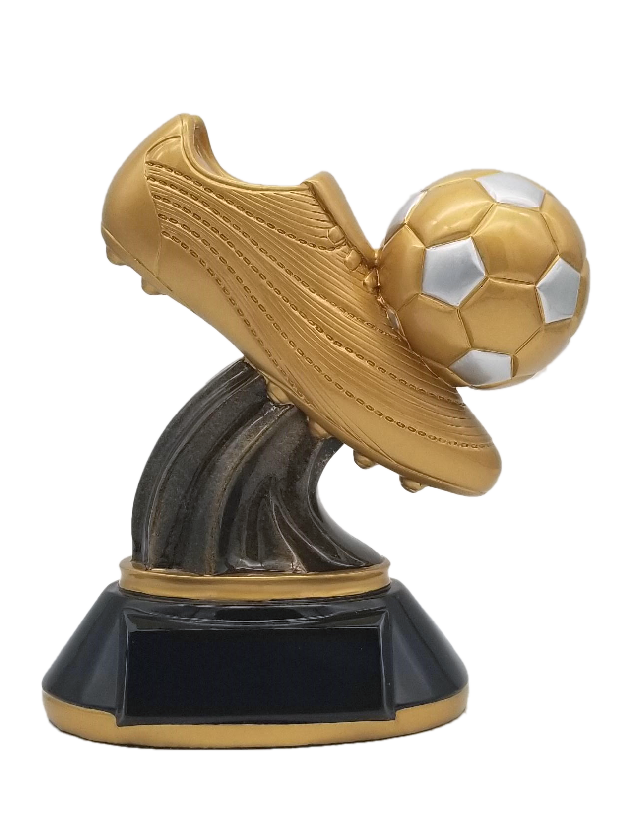Soccer Golden Cleat Trophy | Engraved Fútbol Award - 6, 7 or 8 Inch Tall