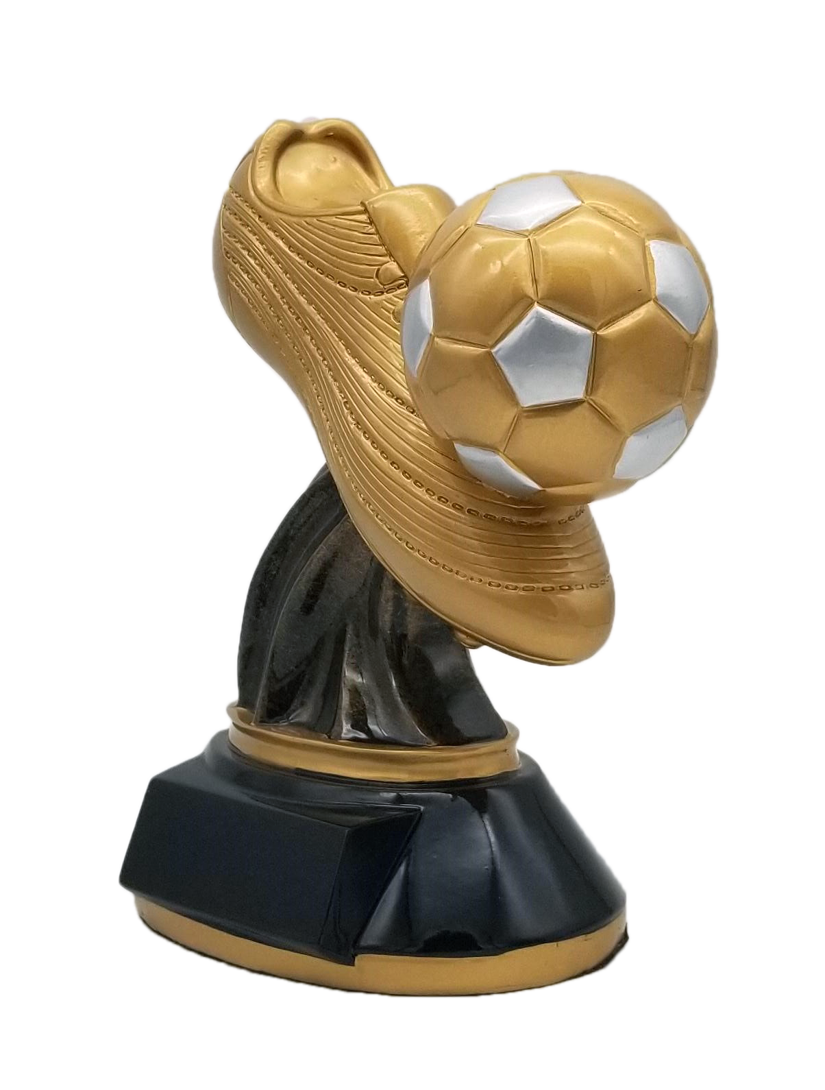 Soccer Golden Cleat Trophy | Engraved Fútbol Award - 6, 7 or 8 Inch Tall