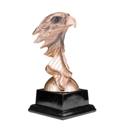 Eagle Award | Personalized Golden Eagle Award | 7.25 or 8.75 Inches Tall