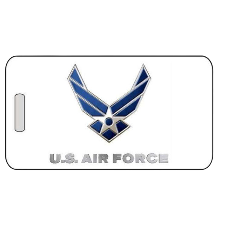 Military Luggage Tag in 2 Sizes – Personalized ID Tag for Deployment or Travel Bags – Durable Design by Decade Awards