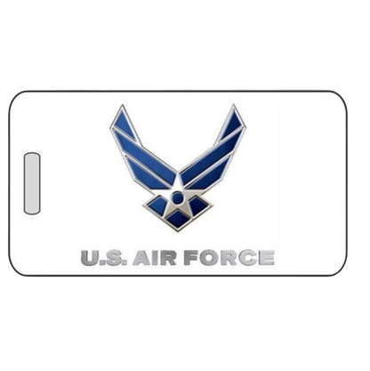 Military Luggage Tag in 2 Sizes – Personalized ID Tag for Deployment or Travel Bags – Durable Design by Decade Awards