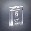 Paperweight, Acrylic Square | Engraved Paperweight with Beveled Edges - 3 x 3 Inch Decade Awards