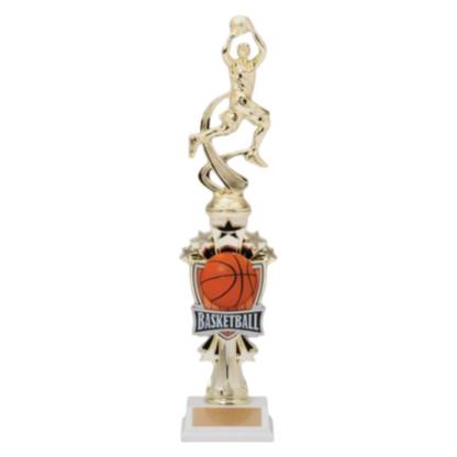 Male Basketball Sport Motion All Star Trophy - Decade Awards