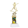Softball Trophy | Sport Motion Column | Personalized Softball Award | 10 Inches Tall