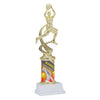 Basketball Sport Motion Figure w/ Sports Column Trophy - Male /Female Decade Awards
- Female
