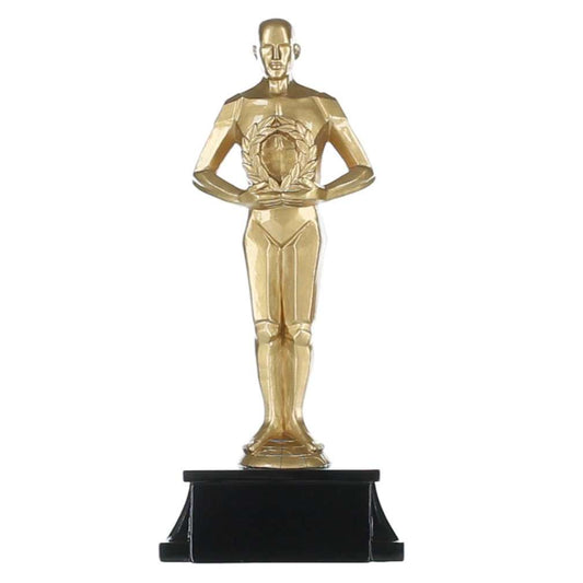 Achievement Trophy, Male | Gold Male Statue Award - 8 Inch Tall Decade Awards