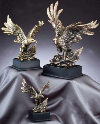 American Eagle Trophy | AE Vintage Gold Eagle Award - 3 sizes Decade Awards
