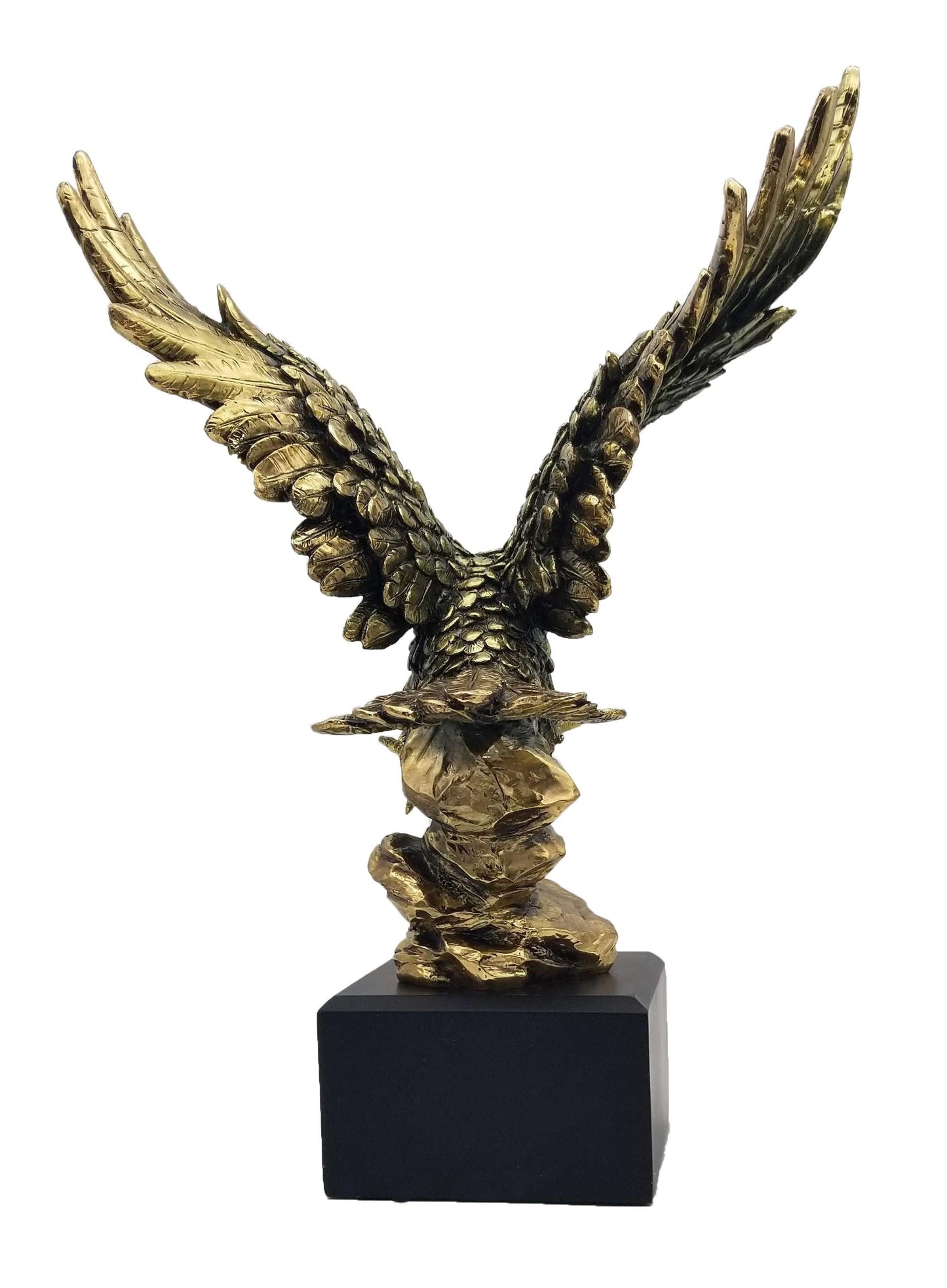 American Eagle Trophy - AE600 | Gold Finish Eagle Award - 9.75, 12 or 14 Inch Tall Decade Awards