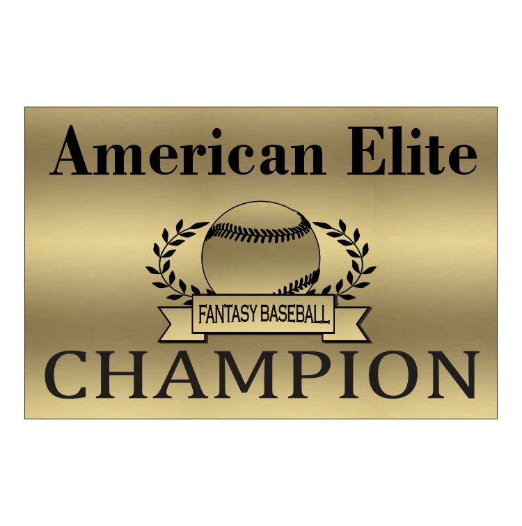 Fantasy Baseball Perpetual Trophy | Personalized Fantasy Baseball Perpetual Award | 10.5 Inches Tall