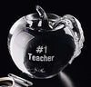 Apple Glass Paperweight | Engraved Apple Corporate Award Decade Awards