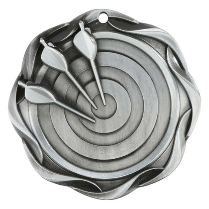 Archery Fusion Medal- Gold, Silver or Bronze | Engraved Archery Medallion - 3 Inch Wide Decade Awards