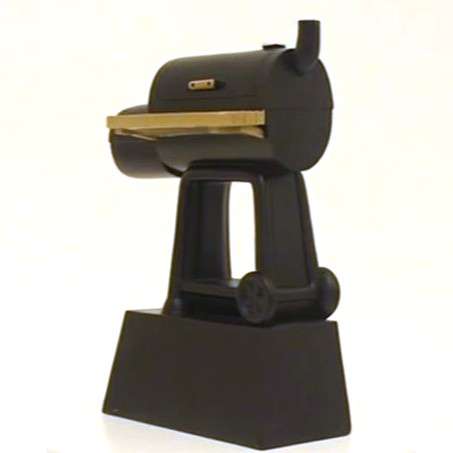 BBQ Grill Trophy | Engraved Grill Champion Award - 6 or 9 Inch Tall Decade Awards