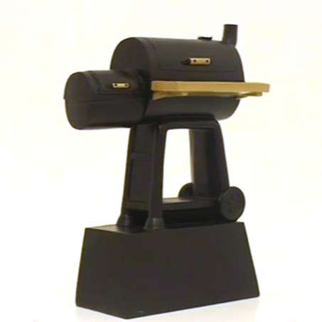 BBQ Grill Trophy | Engraved Grill Champion Award - 6 or 9 Inch Tall Decade Awards