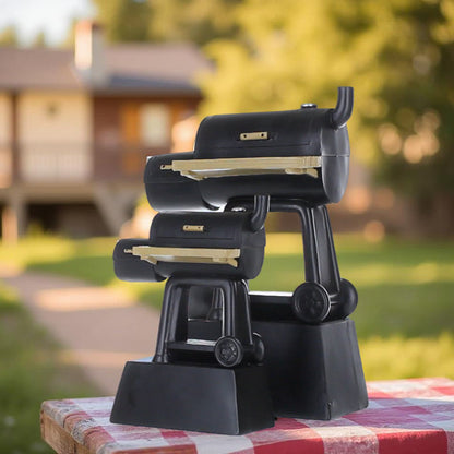 BBQ Grill Trophy | Engraved Grill Champion Award - 6 or 9 Inch Tall Decade Awards