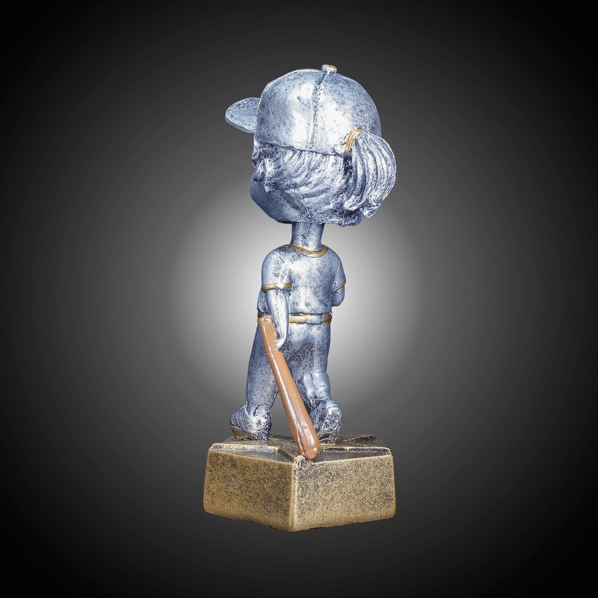 Softball Bobblehead Trophy | Engraved Softball Award - 6 Inch Tall Decade Awards