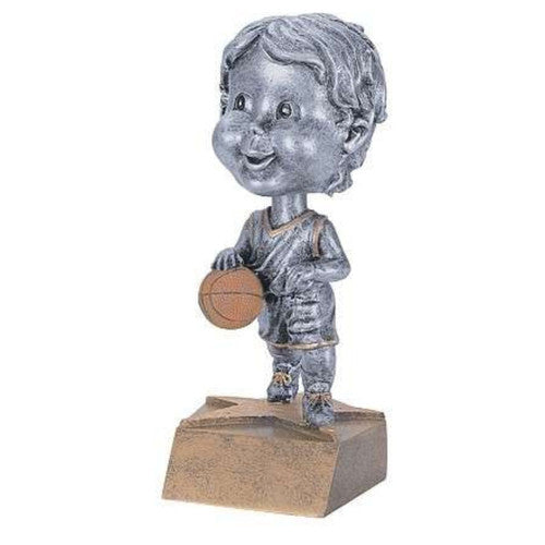 Basketball Trophy | Bobblehead | Personalized Basketball Award | 6 Inches Tall