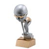 Swimming Trophy | Female or Male | Bobblehead | Personalized Swimming Award | 6 Inches Tall