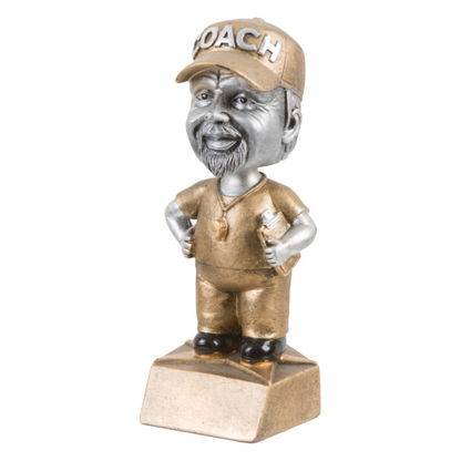 Coach Trophy | Female Coach | Male Coach | Bobblehead | Personalized Coach Award | 6 Inches Tall