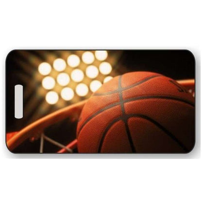 Basketball Luggage Tag | Personalized or Fill-in Basketball Bag Tag