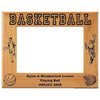 Basketball Picture Frame, Personalized - Male2 | Laser Engraved  Wood Frame - 3 sizes Decade Awards