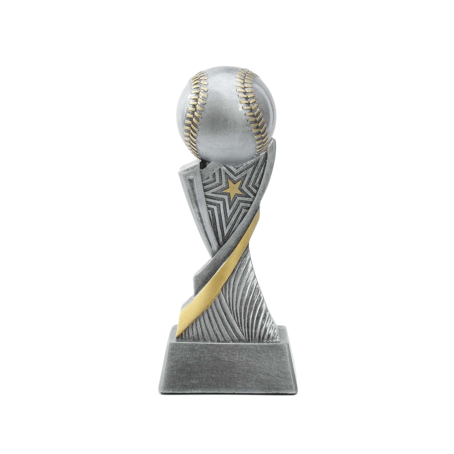 Baseball Aspire Trophy | Engraved Baseball Award - 6 or 8 Inch Tall Decade Awards