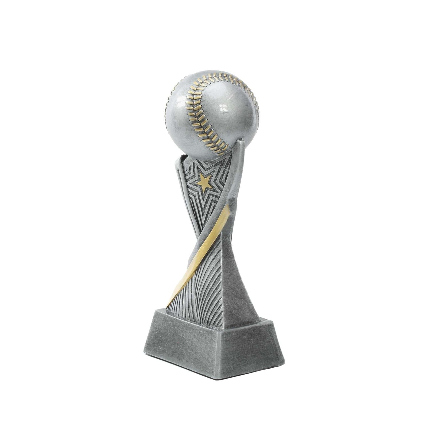 Baseball Aspire Trophy | Engraved Baseball Award - 6 or 8 Inch Tall Decade Awards