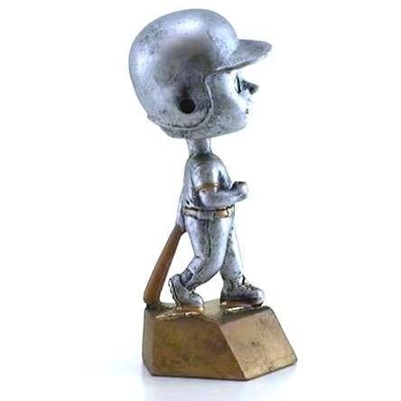 Baseball Bobblehead Trophy | Engraved Baseball Award - 6 Inch Tall Decade Awards