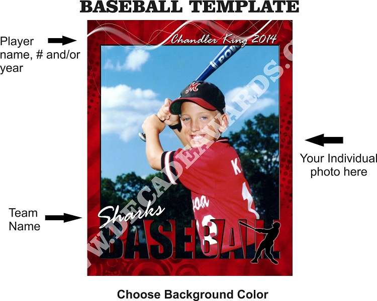 Baseball SV4 - 8" x 10" | Personalized Baseball Player Plaque Decade Awards