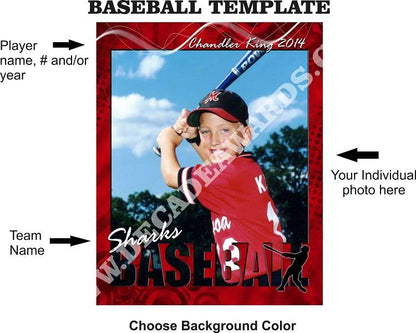 Baseball SV4 - 8" x 10" | Personalized Baseball Player Plaque Decade Awards