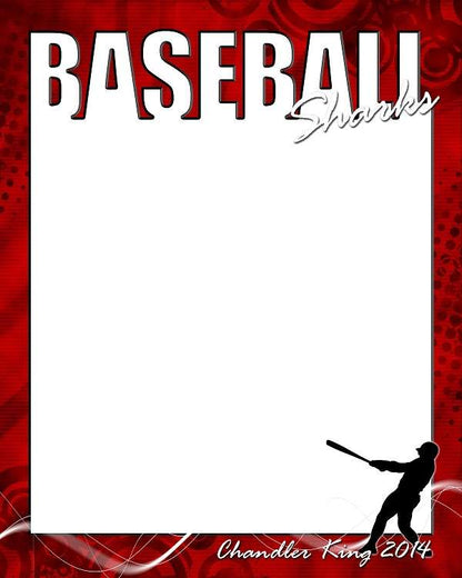Baseball SV4-05 Plaque - Personalized Decade Awards