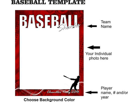 Baseball SV4-05 Plaque - Personalized Decade Awards