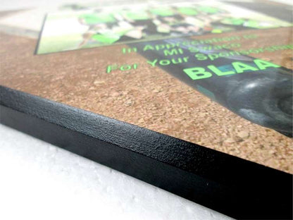 Baseball Team Photo Home Plate Plaque Decade Awards