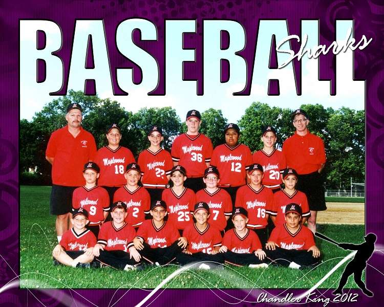 Baseball Team Plaque SV4-T01 - Personalized Decade Awards