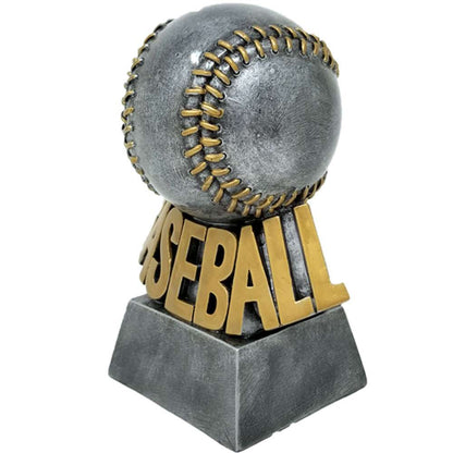 BASEBALL Trophy | Engraved Detailed Stitched Baseball Award - 5.5 Inch Tall Decade Awards