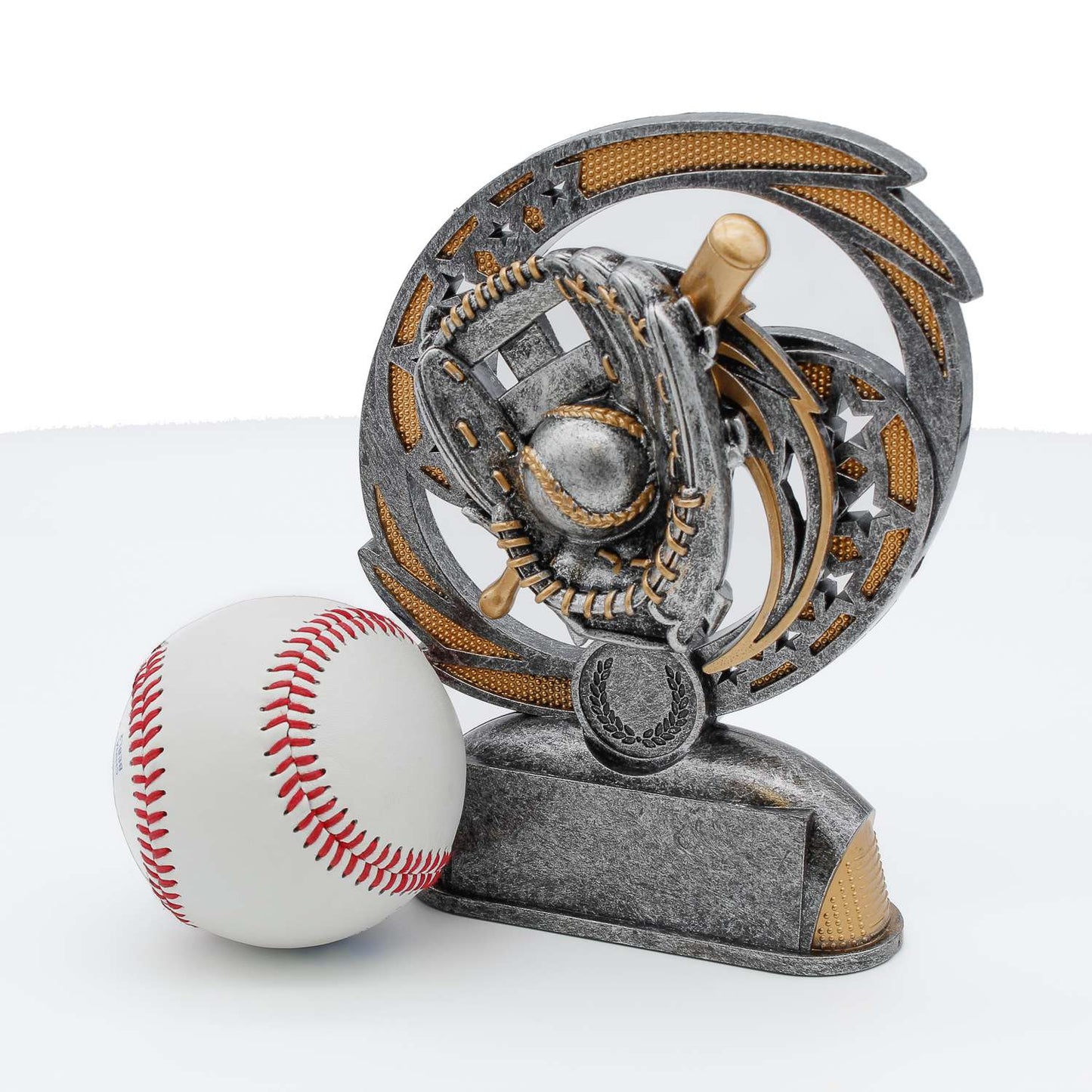 Baseball/Softball Hurricane Trophy | Engraved Baseball/Softball Award - 6.5" Tall Decade Awards